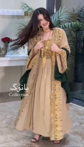 جلابية مناسبات ثلاثة ألوان