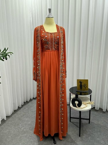 جلابية مناسبات ثلاثة ألوان