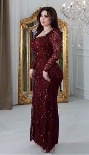 فستان سهرة لونين