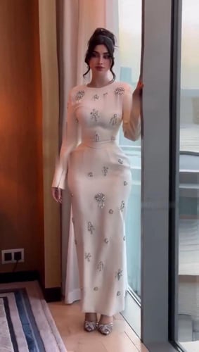 فستان زواج اكثر من لون