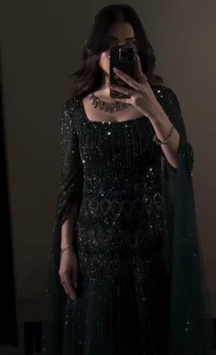 فستان سهرة خمسة ألوان