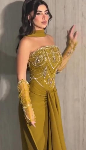 فستان سهرة لونين