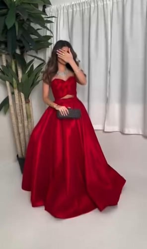 فستان زواج اكثر من لون