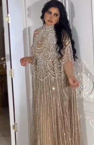 فستان سهرة لونين