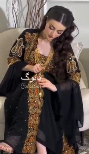 جلابية مناسبات ثلاثة ألوان