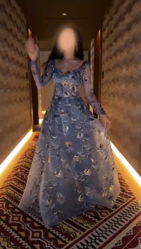 فستان سهرة لونين