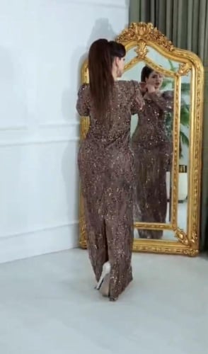 فستان سهرة لونين