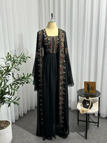 جلابية مناسبات ثلاثة ألوان