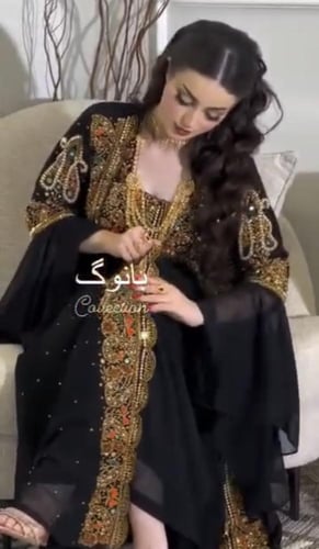 جلابية مناسبات ثلاثة ألوان