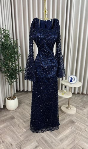 فستان سهرة أربع ألوان