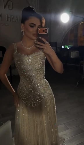 فستان سهرة لونين