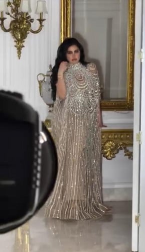 فستان سهرة لونين