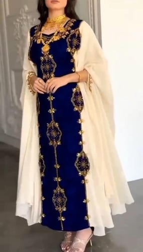 جلابية مناسبات مخمل