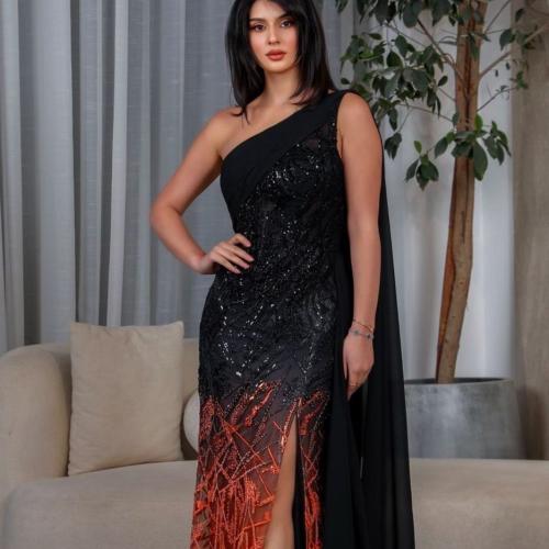 فستان سهرة لونين