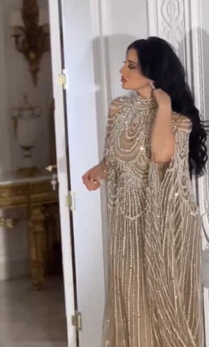 فستان سهرة لونين