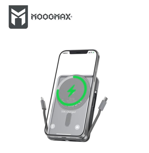 شاحن متنقل لاسلكي 4 في واحد من moogmax