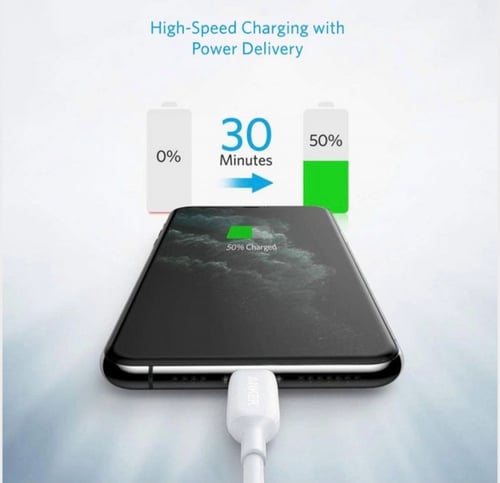 انكر كيبل ايفون 1 متر pd تايب سي