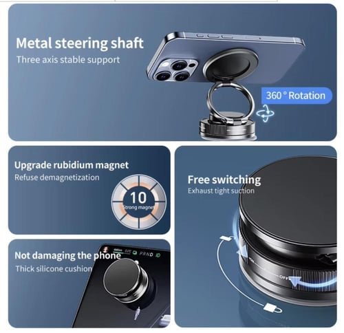 حامل جوال شفط يدوي من GLOW