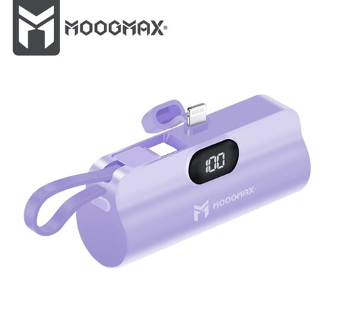 Moogmax اصغر شاحن متنقل ٥٠٠٠ ملي امبير