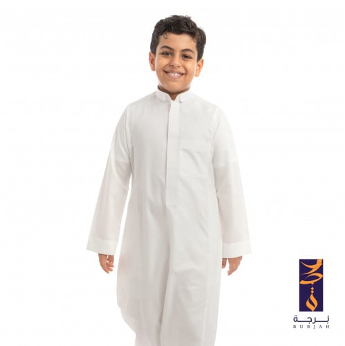 ثوب كلاسيك ( اوف وايت )