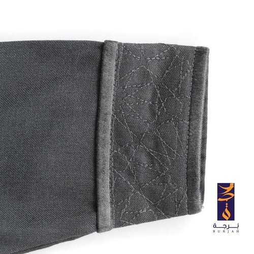 ثوب بربتوز أندلسي ( رصاصي غامق )