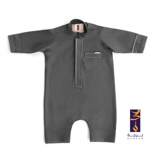 ثوب بربتوز أندلسي ( رصاصي غامق )