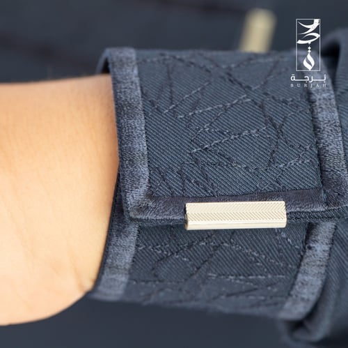 ثوب اندلسي شتوي ( كحلي )