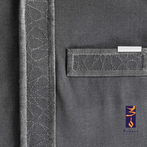 ثوب بربتوز أندلسي ( رصاصي غامق )