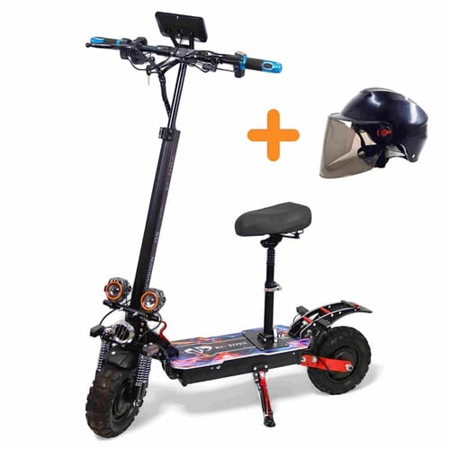 سكوتر كهربائي بمحركين Q8 3000W مديل 2025