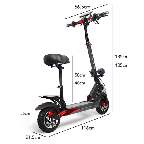 سكوتر كهربائي للكبار Mg New Pro 3 بقوة 48V 1200W ب...