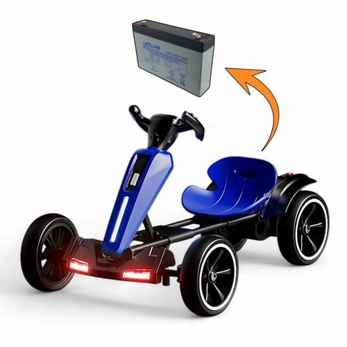 سيارة أطفال كهربائية سباق قابلة للطي لعمر 3 إلى 6...