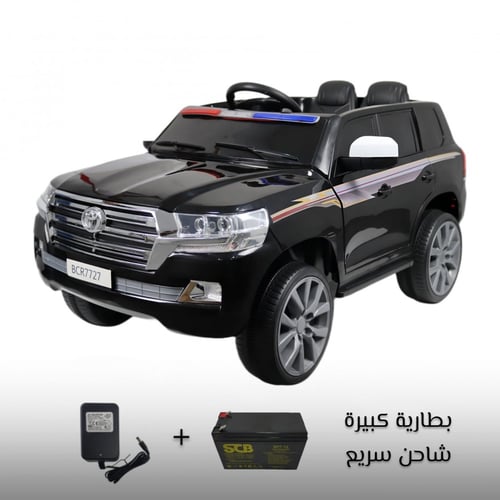 سيارة أطفال كهربائية جيب لاندكروزر مناسبة من عمر 3...