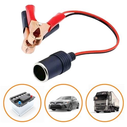 مشبك كابل بطارية السيارة مشابك کهربائي للسيارة 12v...