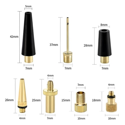 16 قطعة من صمامات تعبئة الهواء 16 تحويلة لفوهة ضخ...