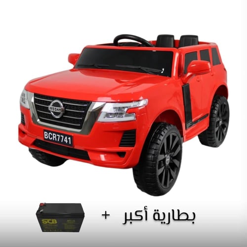 سيارة أطفال كهربائية جيب نيسان باترول تحكم من الجو...