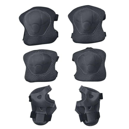 6 قطع من أدوات السلامة للكوعين والركبتين للأطفال