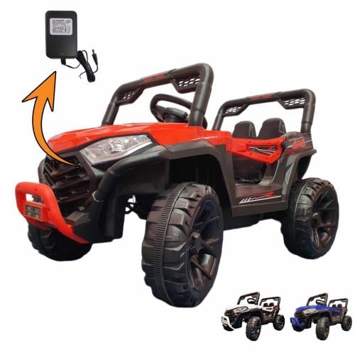 سيارة أطفال كهربائية جيب رياضي 2x لعمر 3 إلى 6 سنو...
