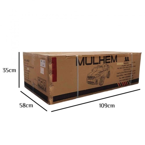 سيارة أطفال كهربائية شرطة بمحركين مناسبة لعمر 2 -...