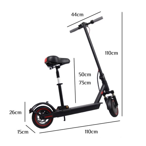 سكوتر كهربائي للكبار برو 36V قابل للطي كفرات ربل ب...
