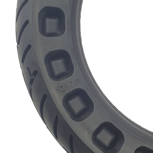 كفر صلب ( حجري ) مقاس 12 أنش لسكوتر كهربائي بسلة