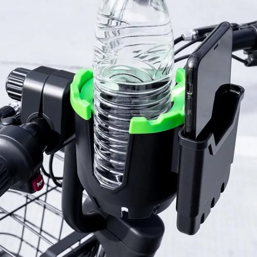 حامل للجوال والمطارة 2 في 1 للدراجات والسكوترات