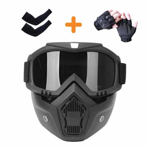 قناع موتوكروس بنظارات واقية من الشمس لركوب الدراجا...