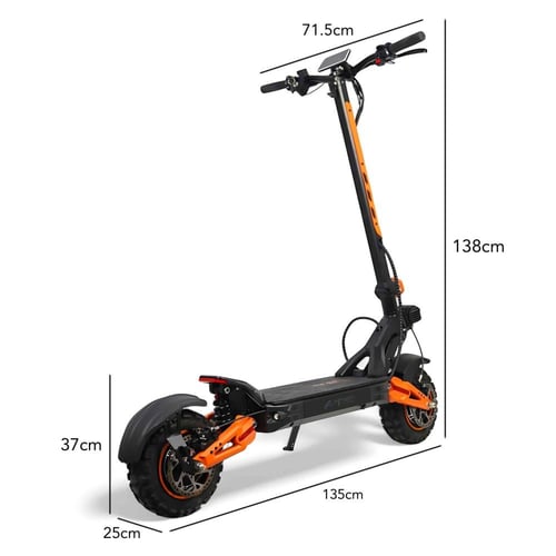 سكوتر الوحش الروسي الأصلي 60V 3600W بمحركين T3 PRO