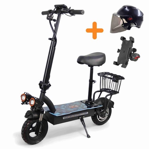 سكوتر كهربائي للكبار S10 بقوة 48V 1200W بكرسي قابل...