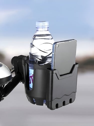 حامل للجوال والمطارة 2 في 1 للدراجات والسكوترات