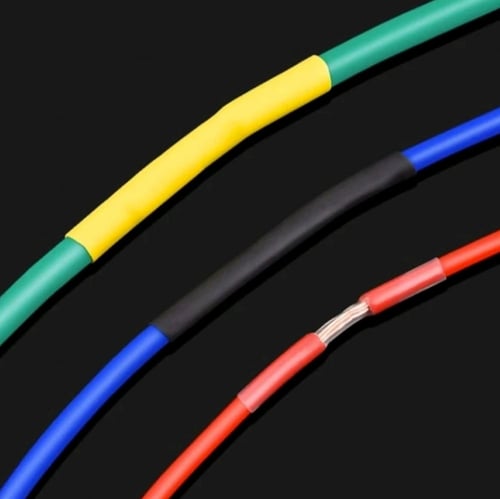 عازل أسلاك الكهرباء 140 قطعة بمحفظة من البلاستيك