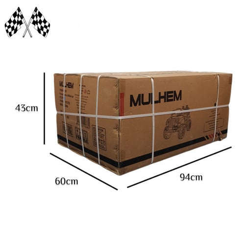 سيارة أطفال كهربائية جيب رياضي راكبين + بطارية أكب...