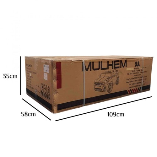 سيارة أطفال كهربائية شرطة بمحركين مناسبة لعمر 2 -...