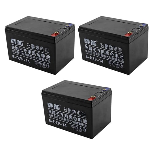 بطارية الدراجة الكهربائية 48v أربع بطاريات 12v 12a