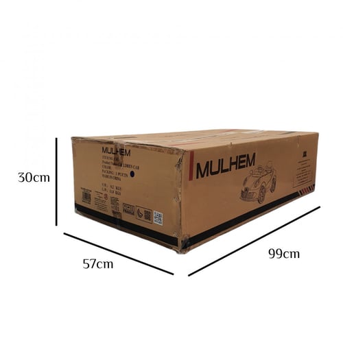 سيارة أطفال كهربائية رياضية بمحركين + شاحن سريع